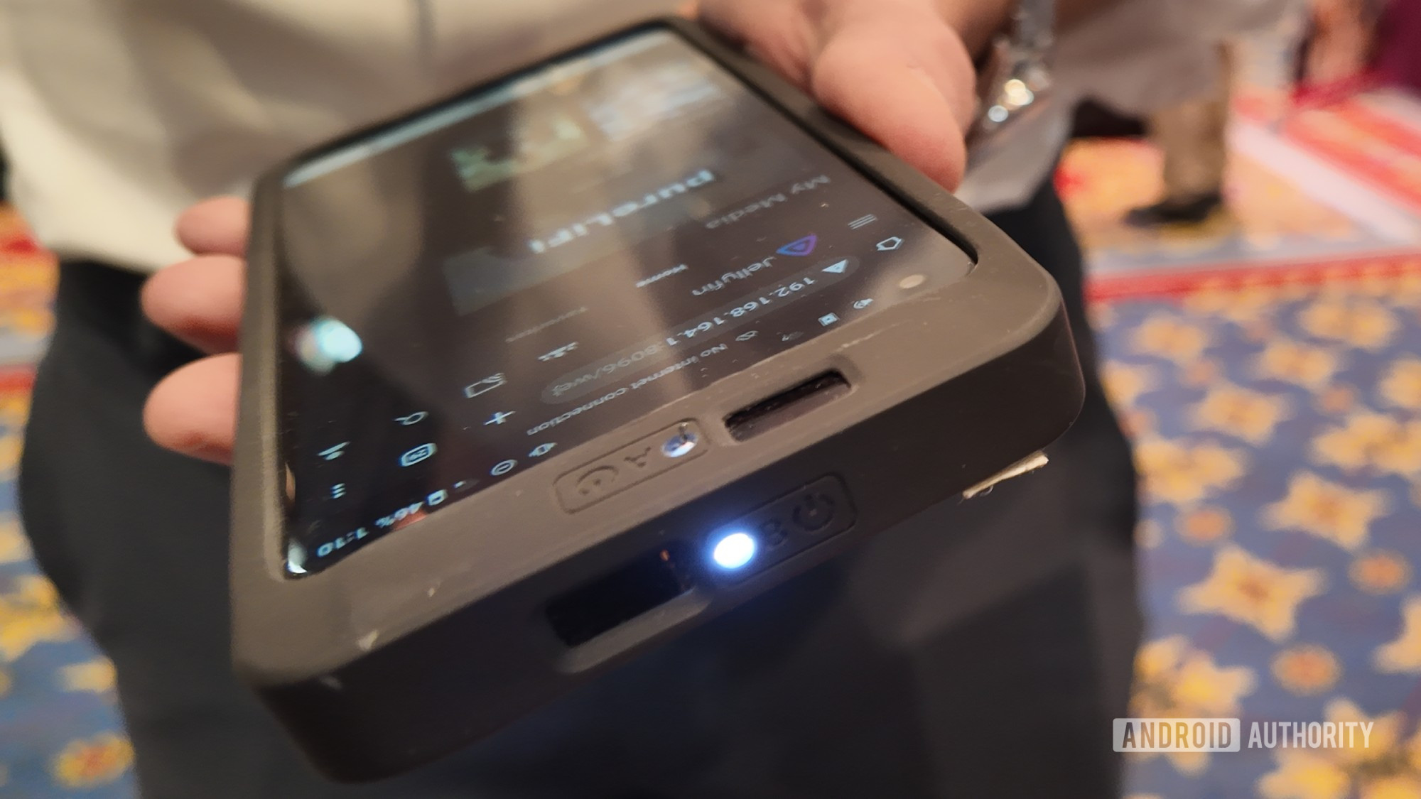 capa de telefone lifi