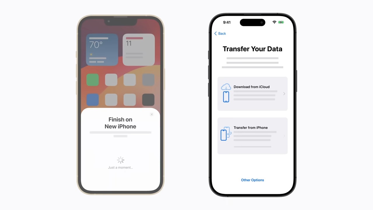 Como transferir seus dados e configurar seu novo iPhone