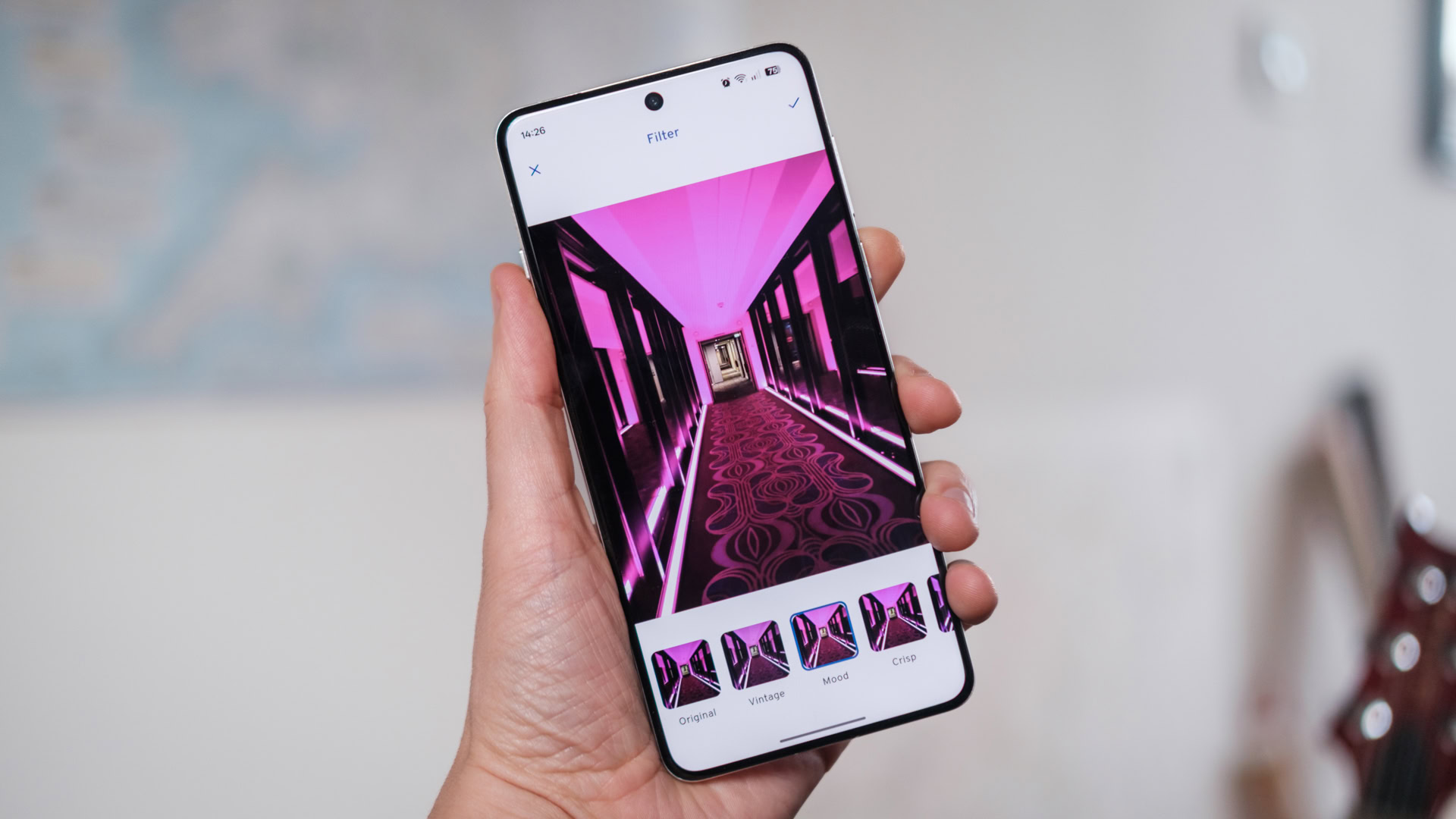 Edi&ccedil;&atilde;o de fotos do aplicativo Immich