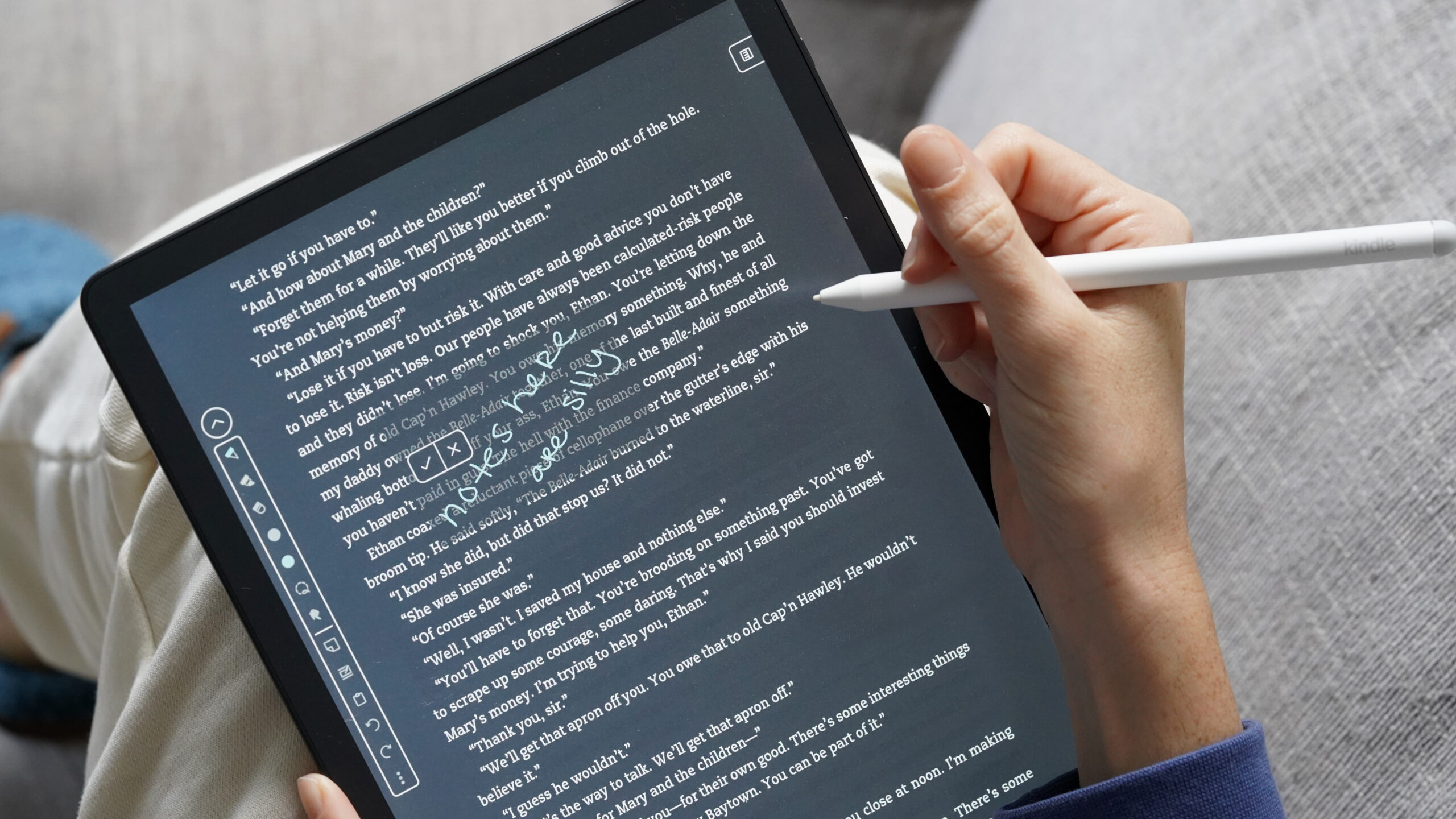 Notas do Kindle Scribe Colorsoft