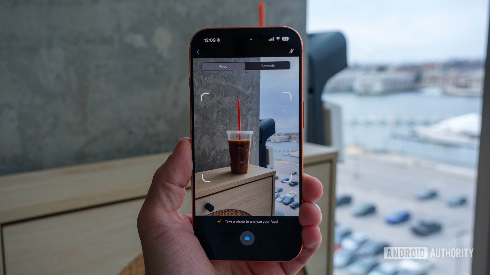 interface de foto de rastreamento de nutri&ccedil;&atilde;o garmin