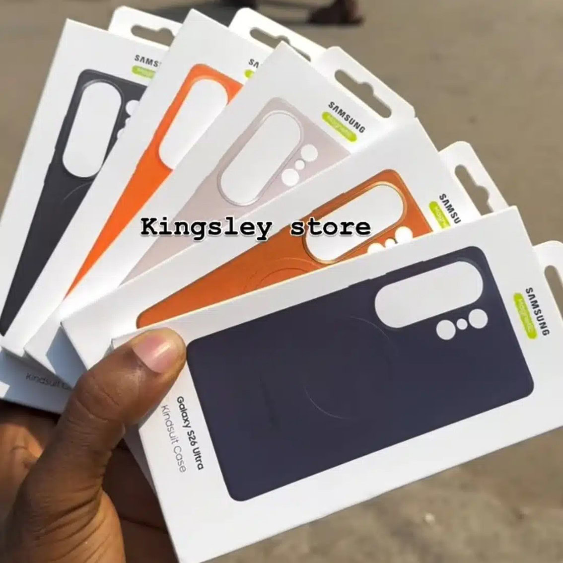 Vazamento de capas Kindsuit para Samsung Galaxy S26 Ultra 5