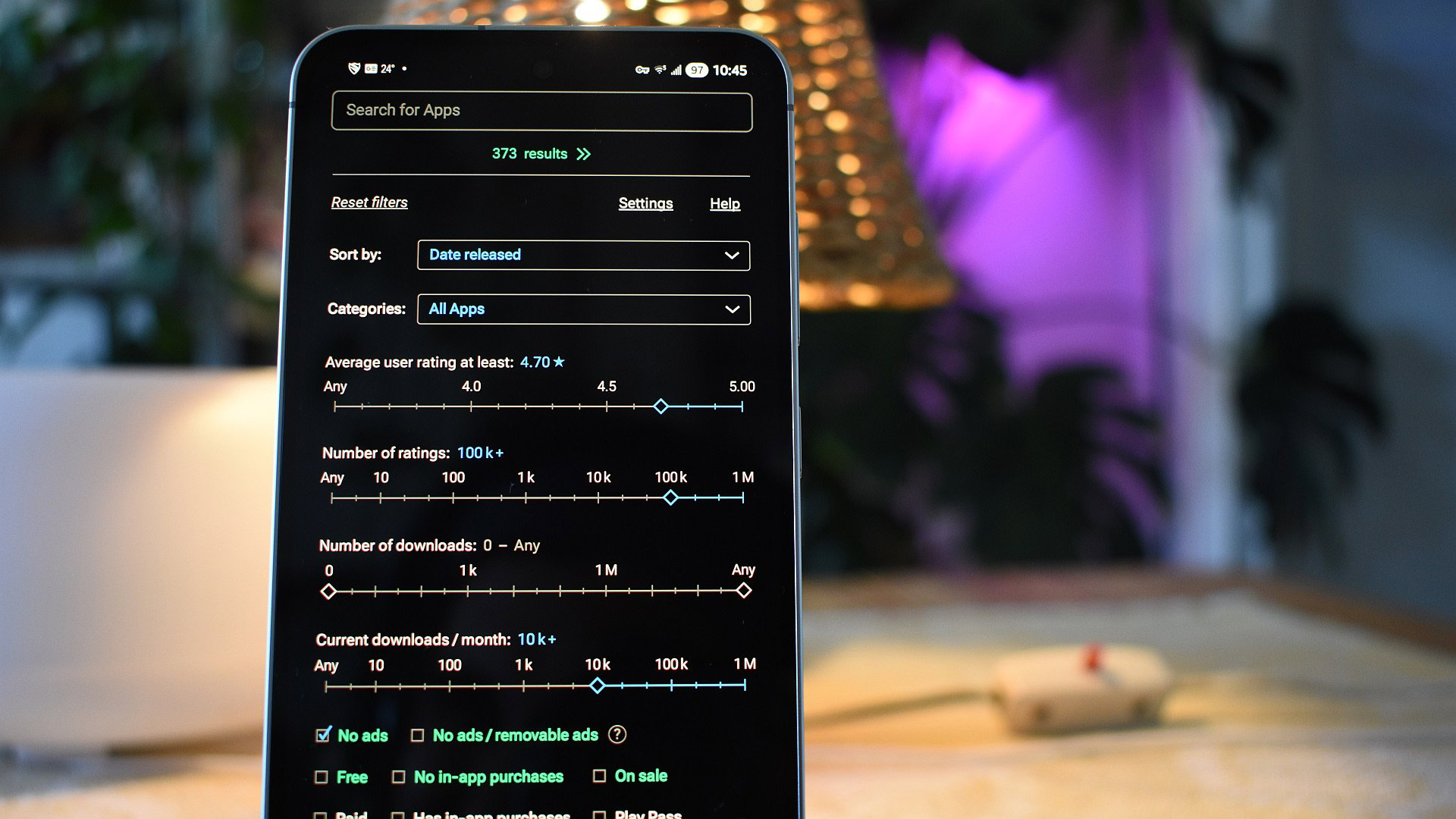 localizador de aplicativos para Android 1