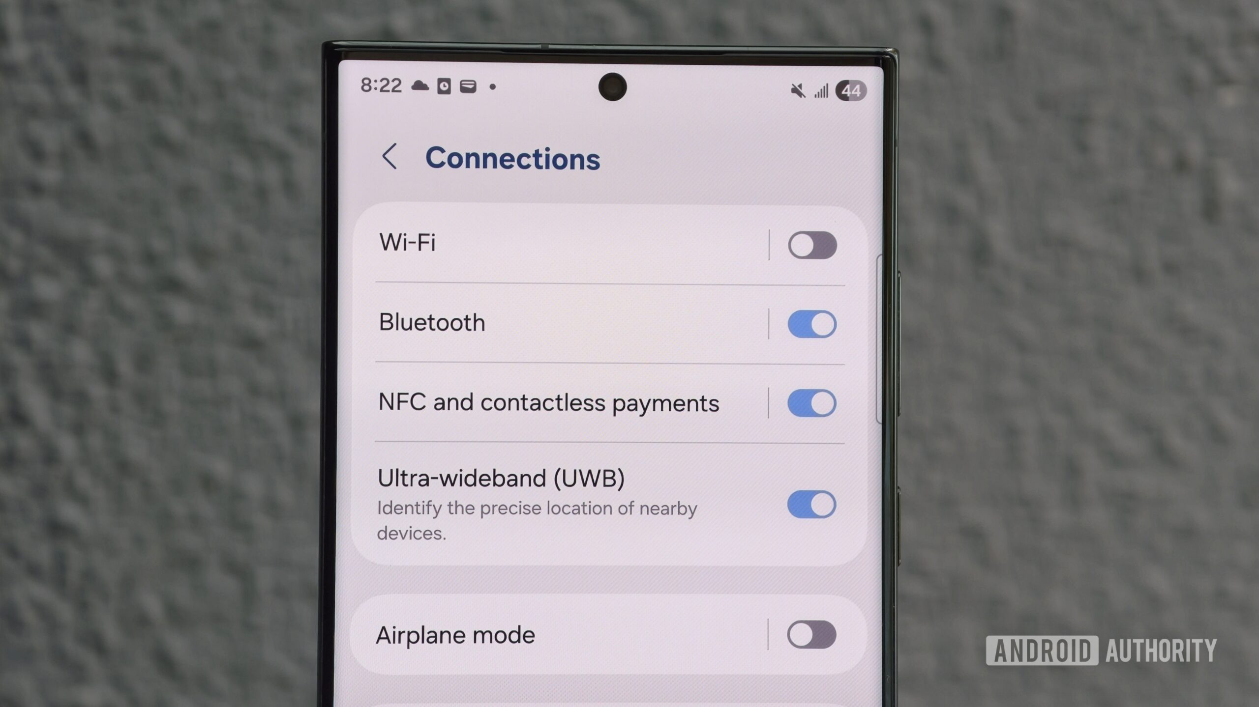 Alternar Samsung Galaxy S23 Ultra UWB