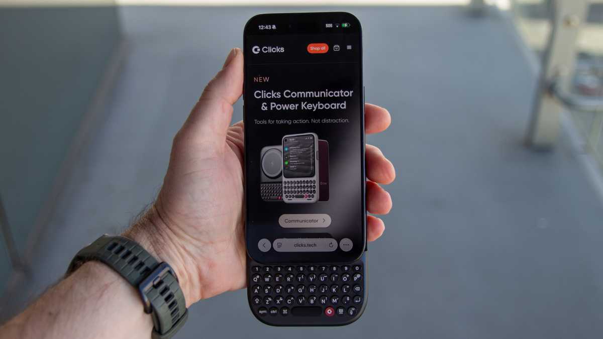 Clicks Power Keyboard