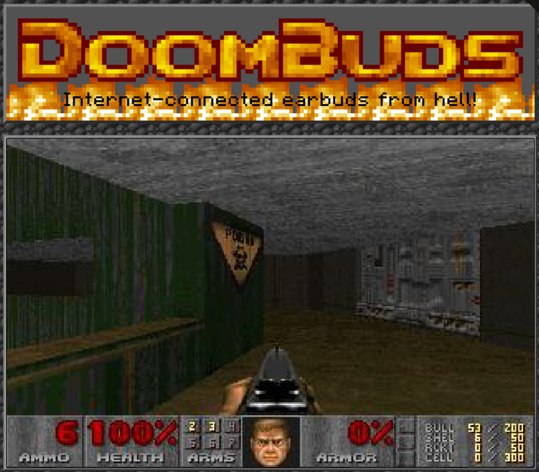 Doom roda até em fones de ouvido sem tela