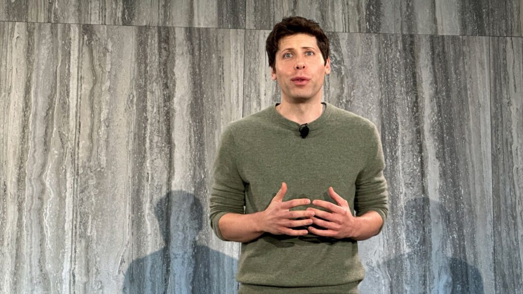 Imagem de Sam Altman, CEO da OpenAI