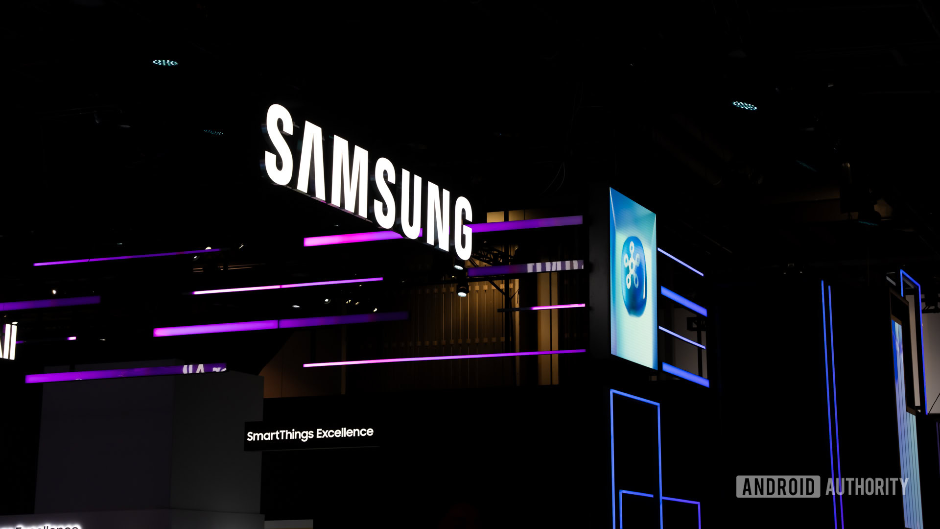 Logotipo da Samsung na CES 2025 Foto stock 1 Logotipo da Samsung na CES 2025 Foto stock 1