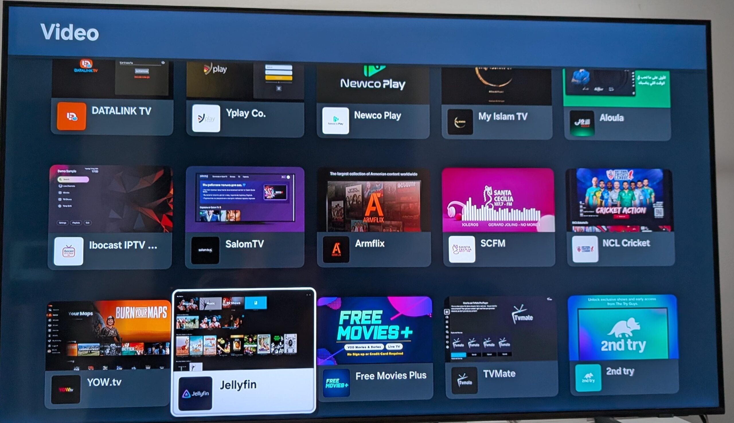 JellyFin na Samsung TIzen TV ArgiesDario github