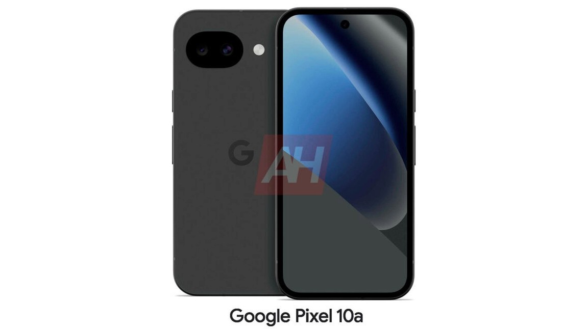 Google Pixel 10a official render