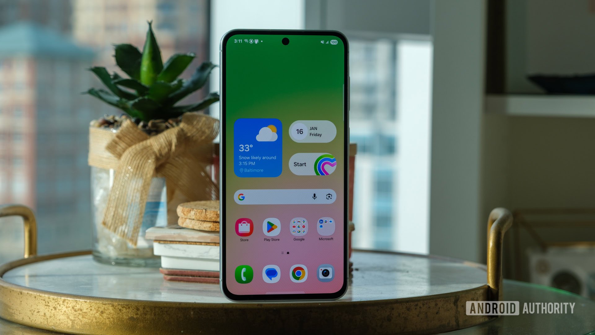 Her&oacute;i da tela inicial do Samsung Galaxy A56