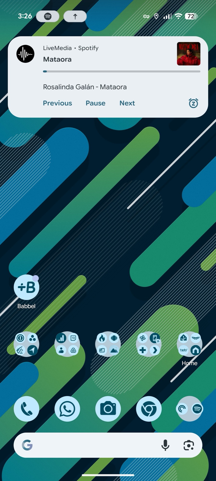 captura de tela livemedia app música atualização ao vivo bolha pop-up