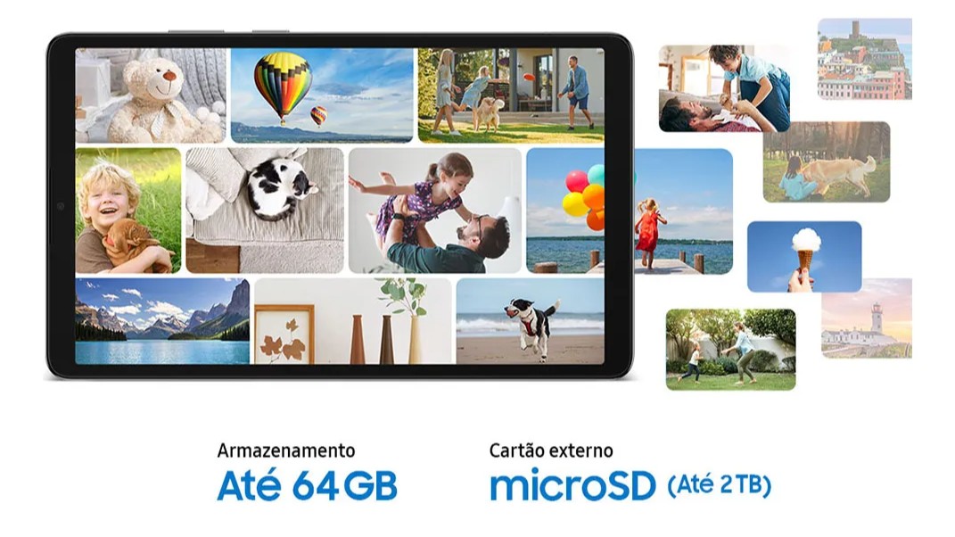 Galaxy Tab A9 (imagem: Divulgação)