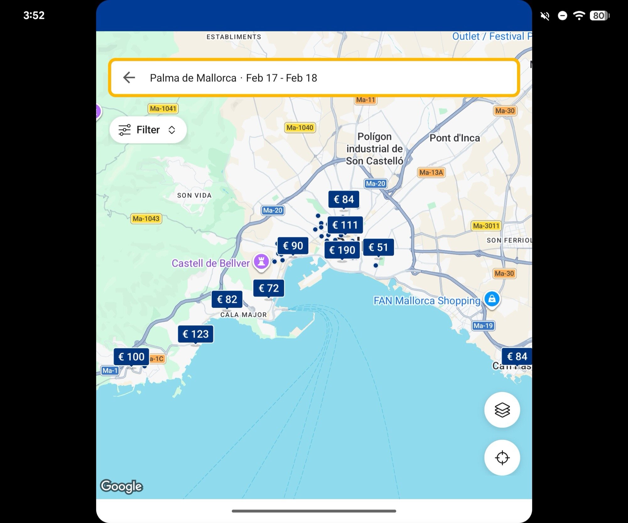google pixel fold captura de tela reserva mapa propor&ccedil;&atilde;o de aspecto padr&atilde;o do aplicativo