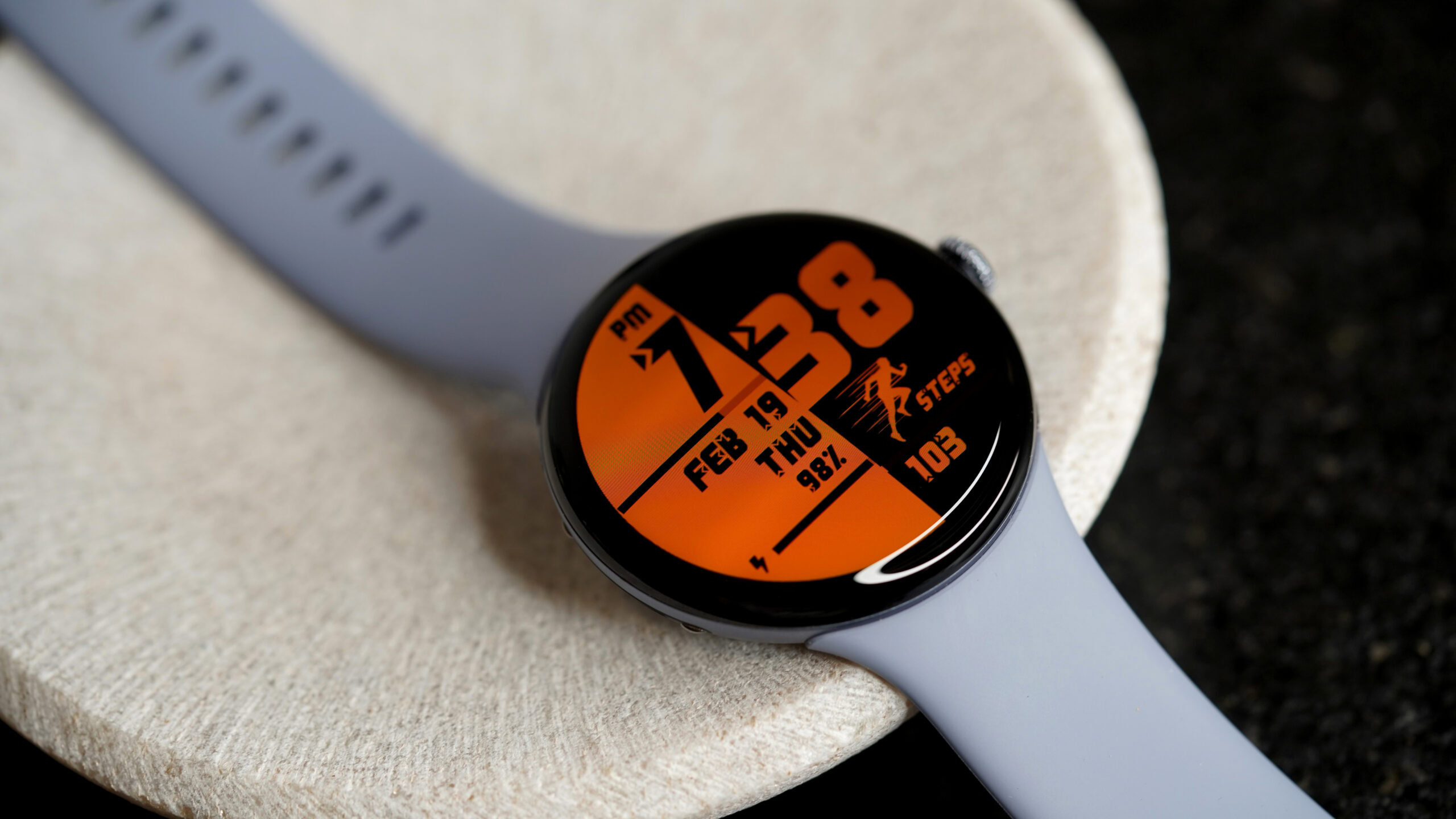 Rosto de treino Pixel Watch 4. Rosto de treino Pixel Watch 4