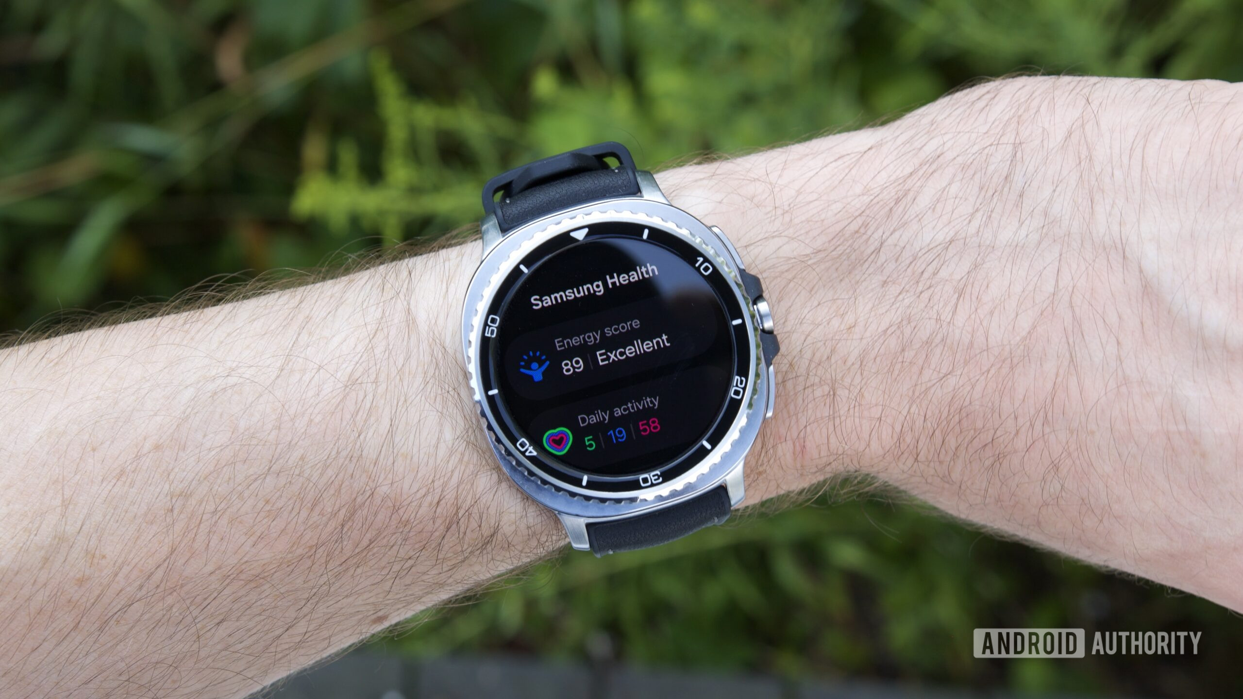 análise clássica do relógio samsung galaxy 8 13 Aplicativo Samsung Health em execução no Galaxy Watch 8 Classic.