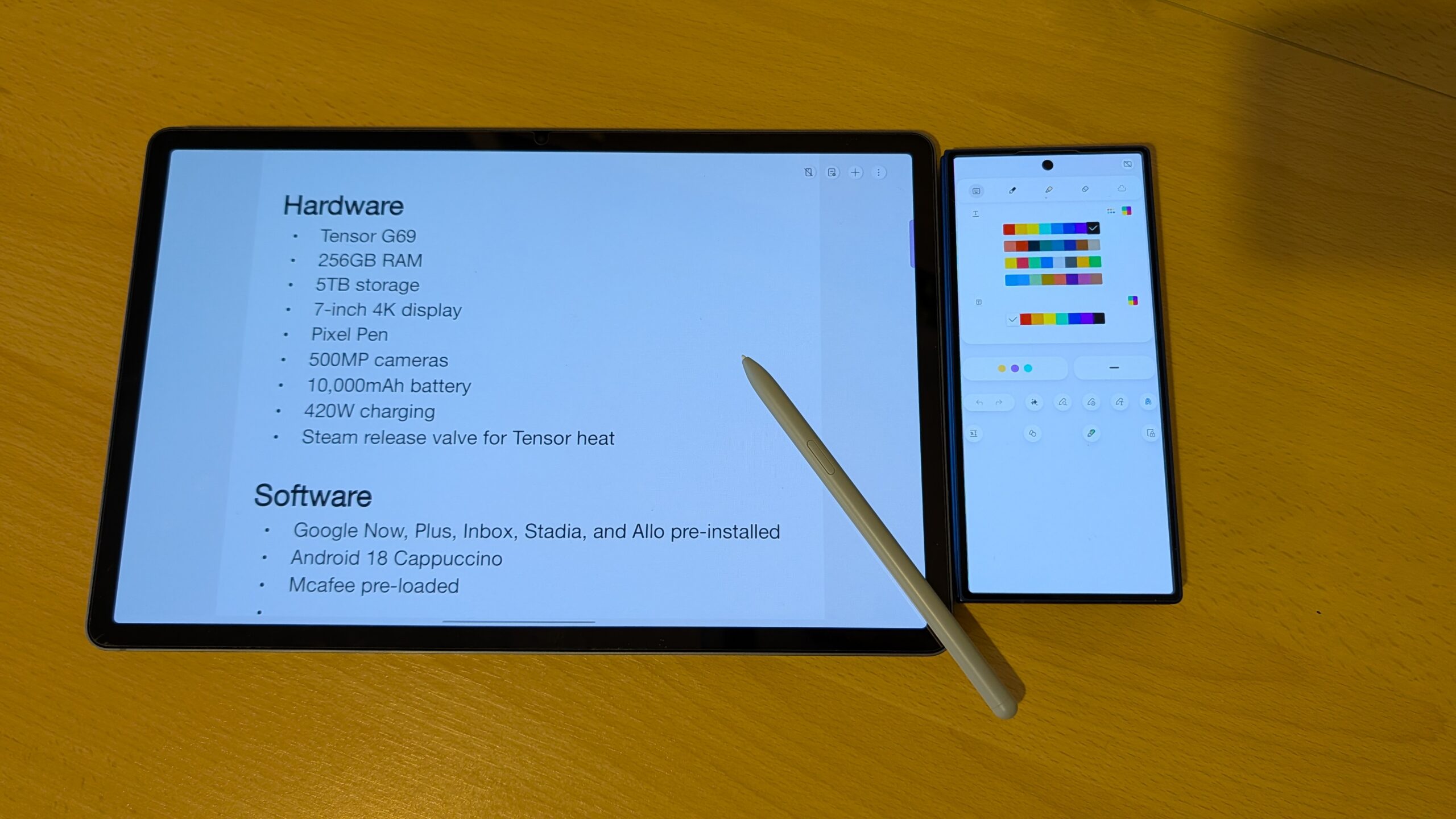 Caixa de ferramentas do telefone Samsung Notes Caixa de ferramentas do telefone Samsung Notes