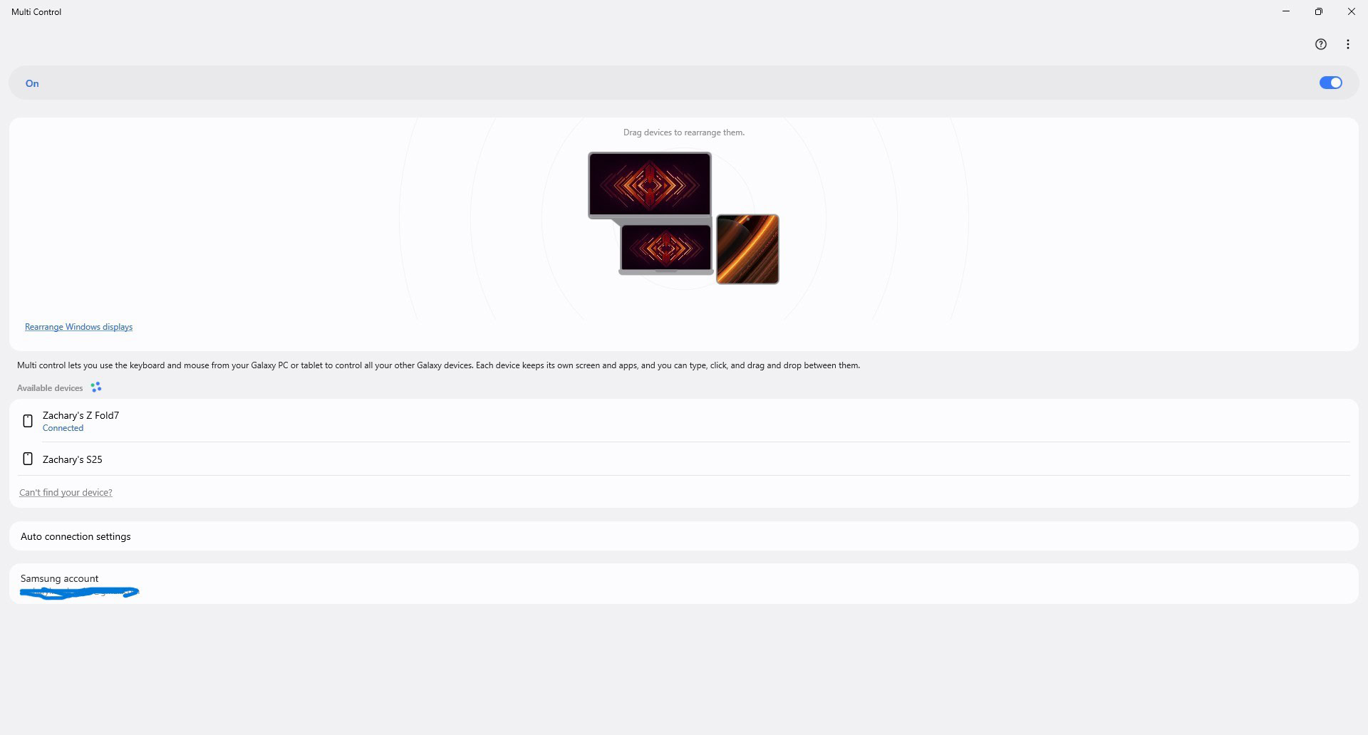 Controle múltiplo do livro Galaxy Controle múltiplo do livro Galaxy