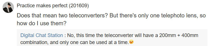 Esta&ccedil;&atilde;o de bate-papo digital vivo X300 Ultra lente de c&acirc;mera externa de 400 mm 1