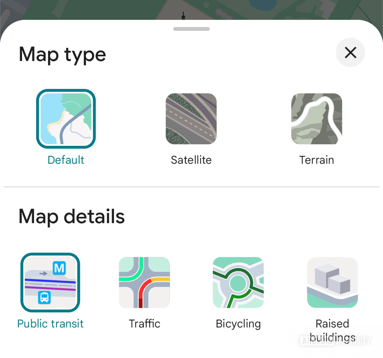 Pr&oacute;xima interface do Google Maps com cantos arredondados