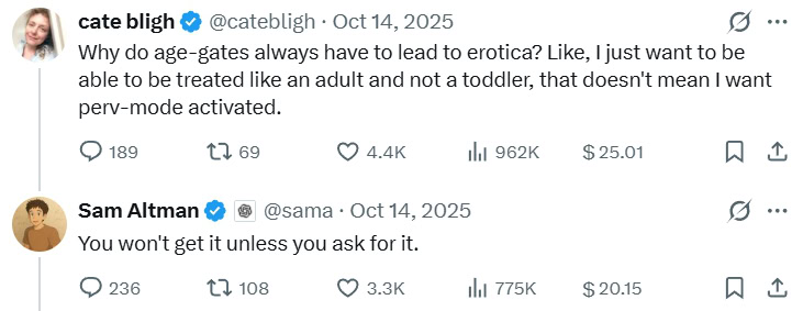 O CEO da OpenAI, Sam Altman, sobre o lançamento de erotismo no ChatGPT 1 O CEO da OpenAI, Sam Altman, sobre o lançamento de erotismo no ChatGPT 1