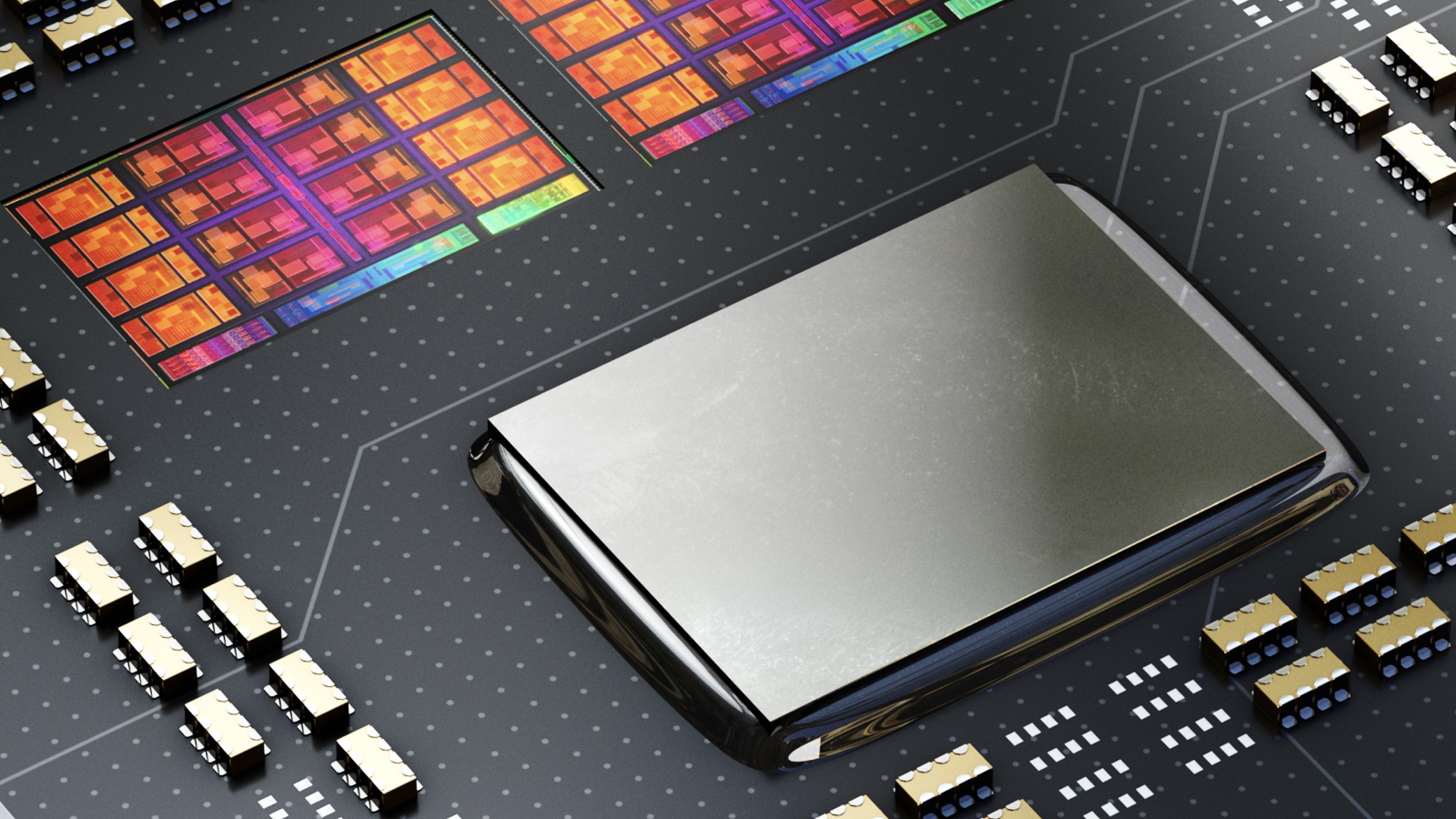 Processadores (CPUs) t&ecirc;m mem&oacute;rias cache L1, L2 e L3 para acesso r&aacute;pido (Imagem: Reprodu&ccedil;&atilde;o/AMD)