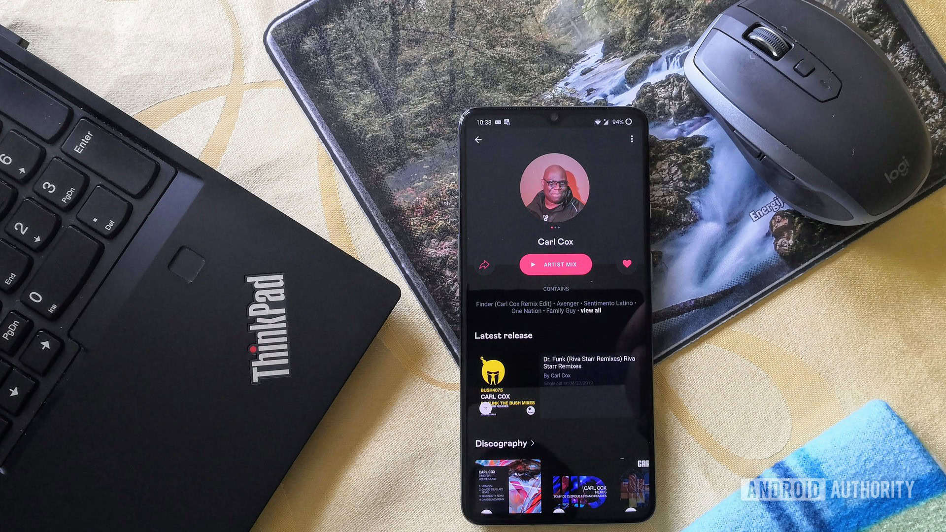 Aplicativo Deezer para Android