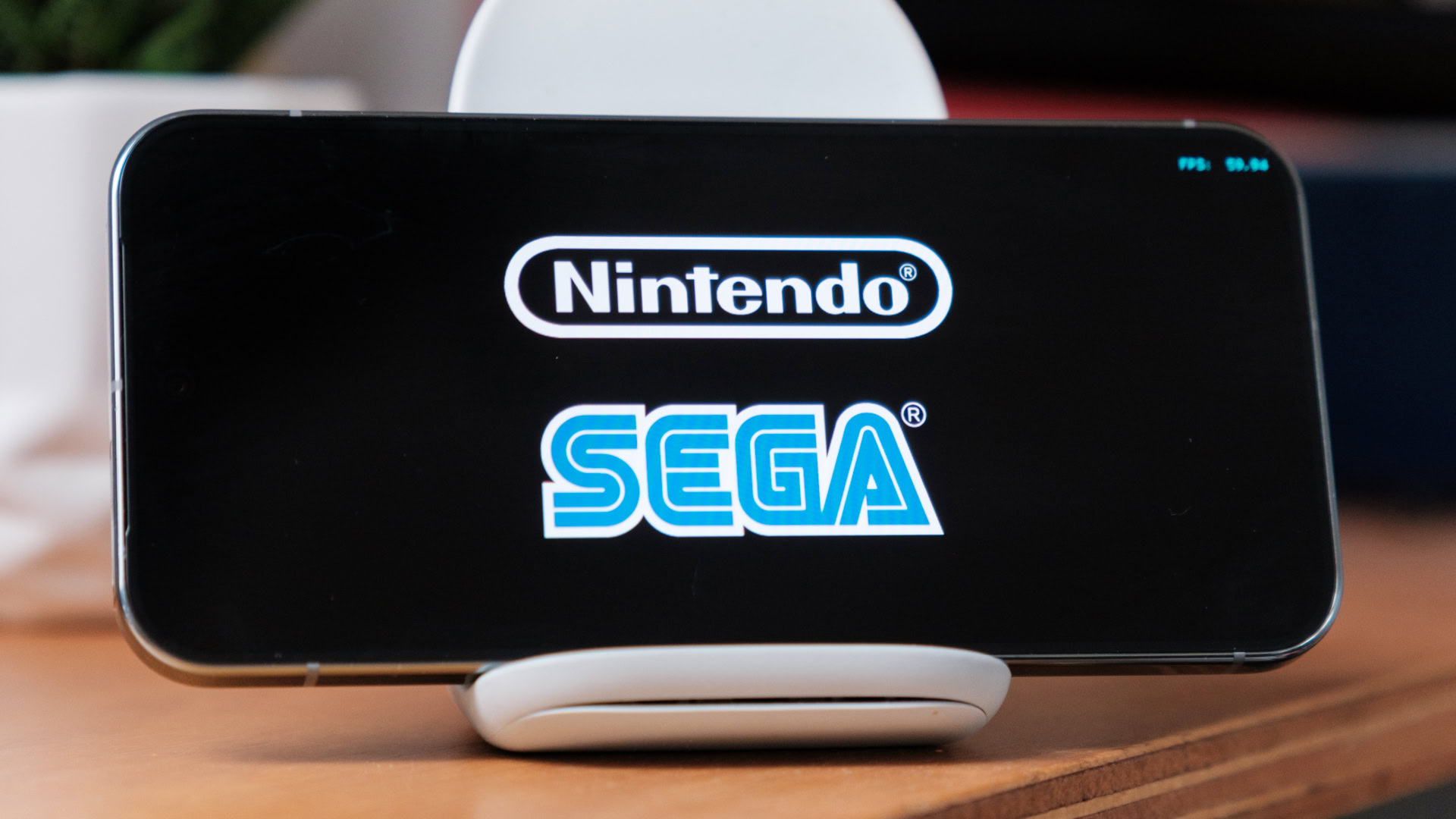 Logotipos da Nintendo Sega do emulador de golfinho