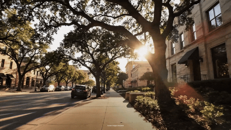 IU do Google Maps para &oacute;culos Android XR