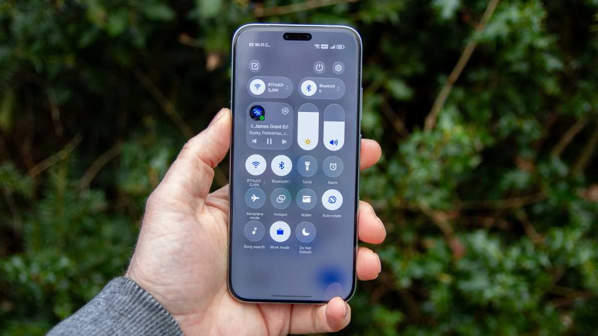 Honor Magic 8 Pro Quick Settings