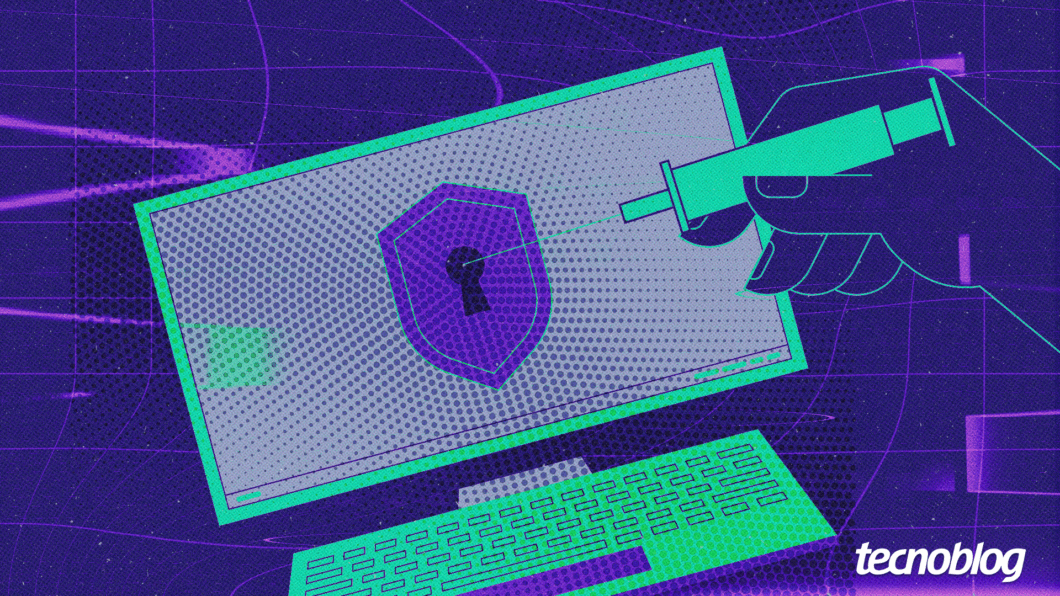 Ilustração de arte da ameaça prompt injection