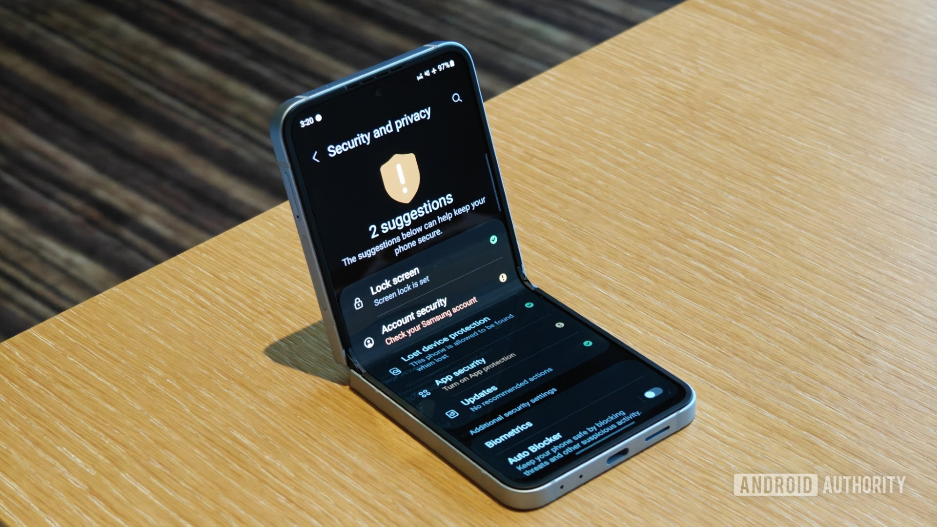 Configura&ccedil;&otilde;es de seguran&ccedil;a e privacidade no Galaxy Z Flip 6