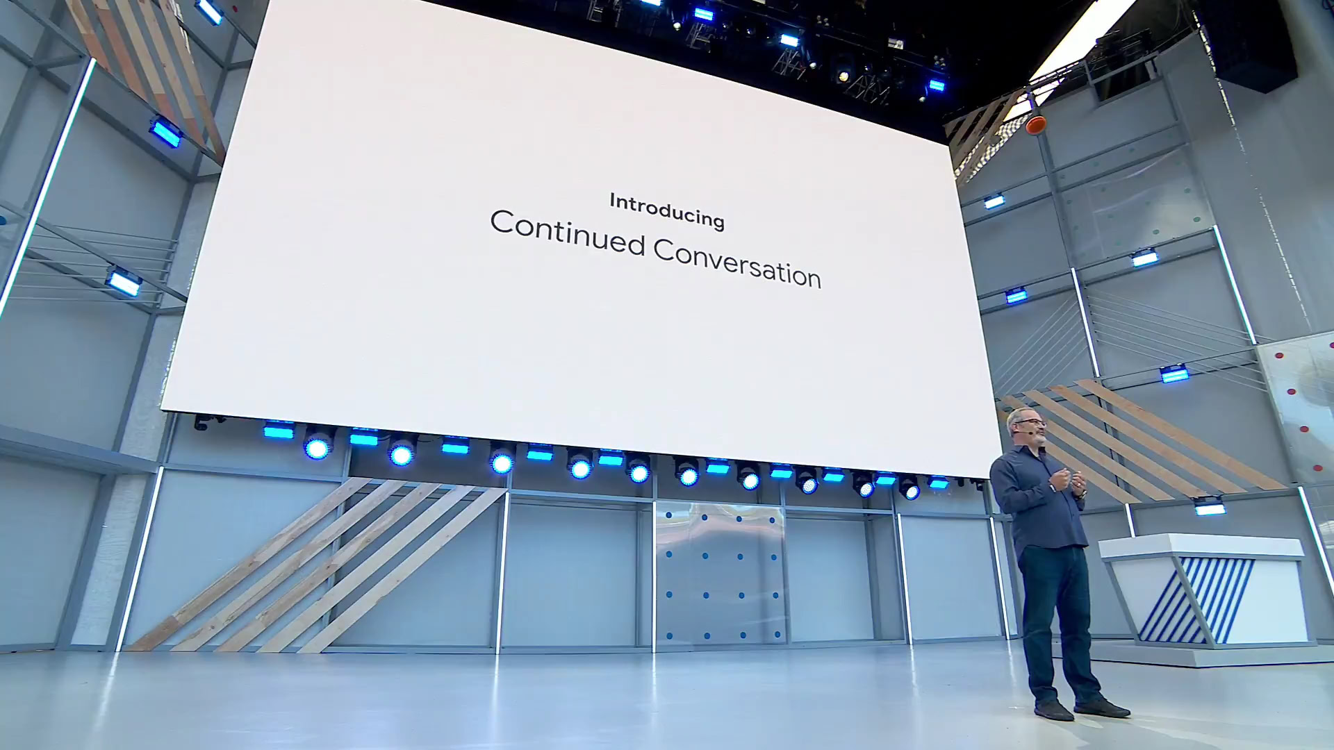 assistente continuou conversa - Google IO 2018