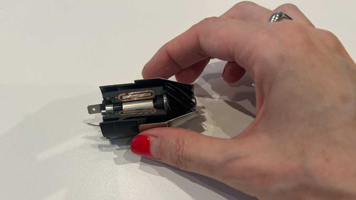 The tiny motor that powers the PencilVac