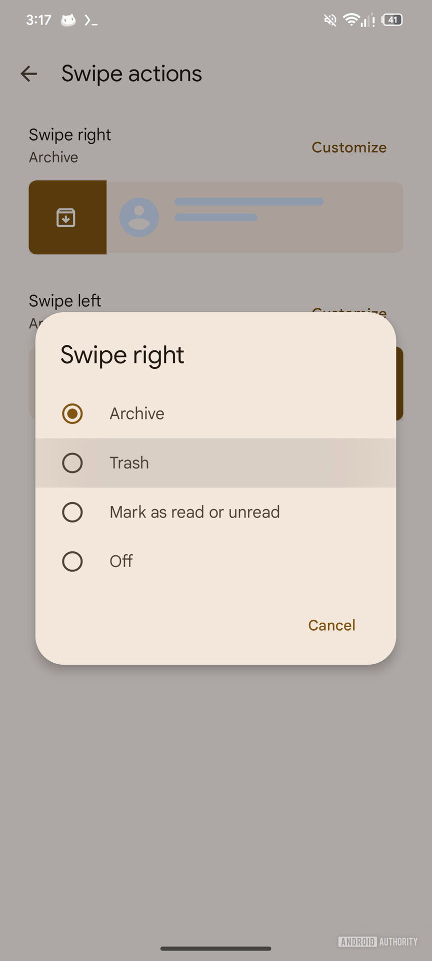 Novo recurso de lixeira do Mensagens do Google para exclus&atilde;o de mensagens (1)