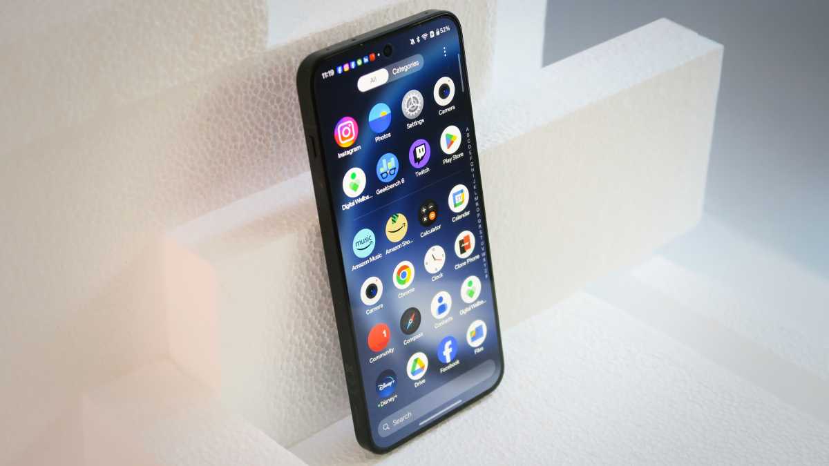 OnePlus 15R review apps drawer