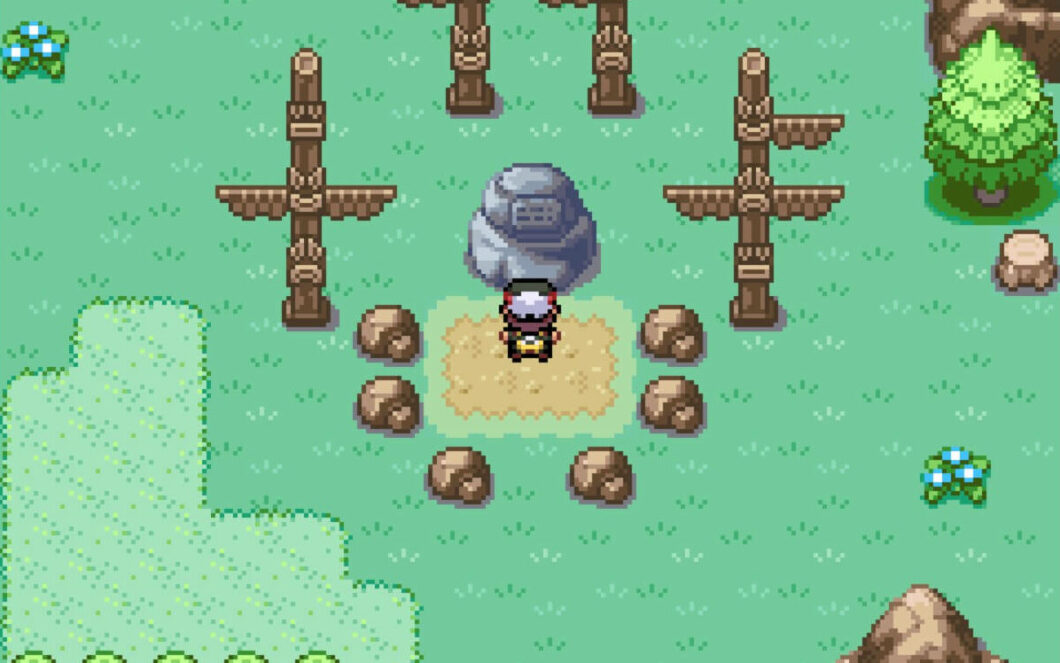 Captura de tela do jogo Pok&eacute;mon Gaia