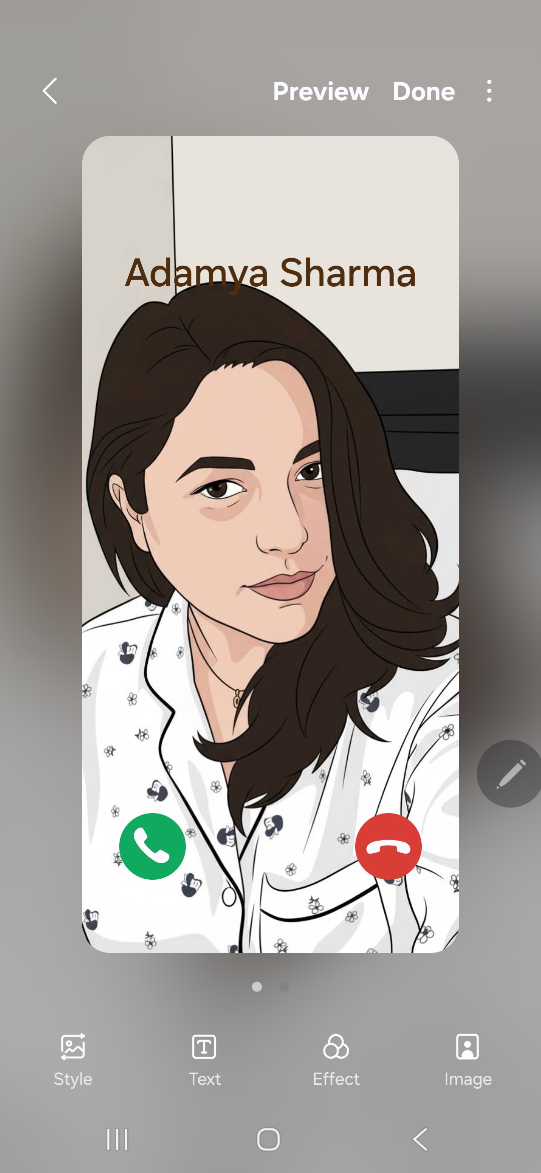 Cart&atilde;o de perfil de est&uacute;dio criativo