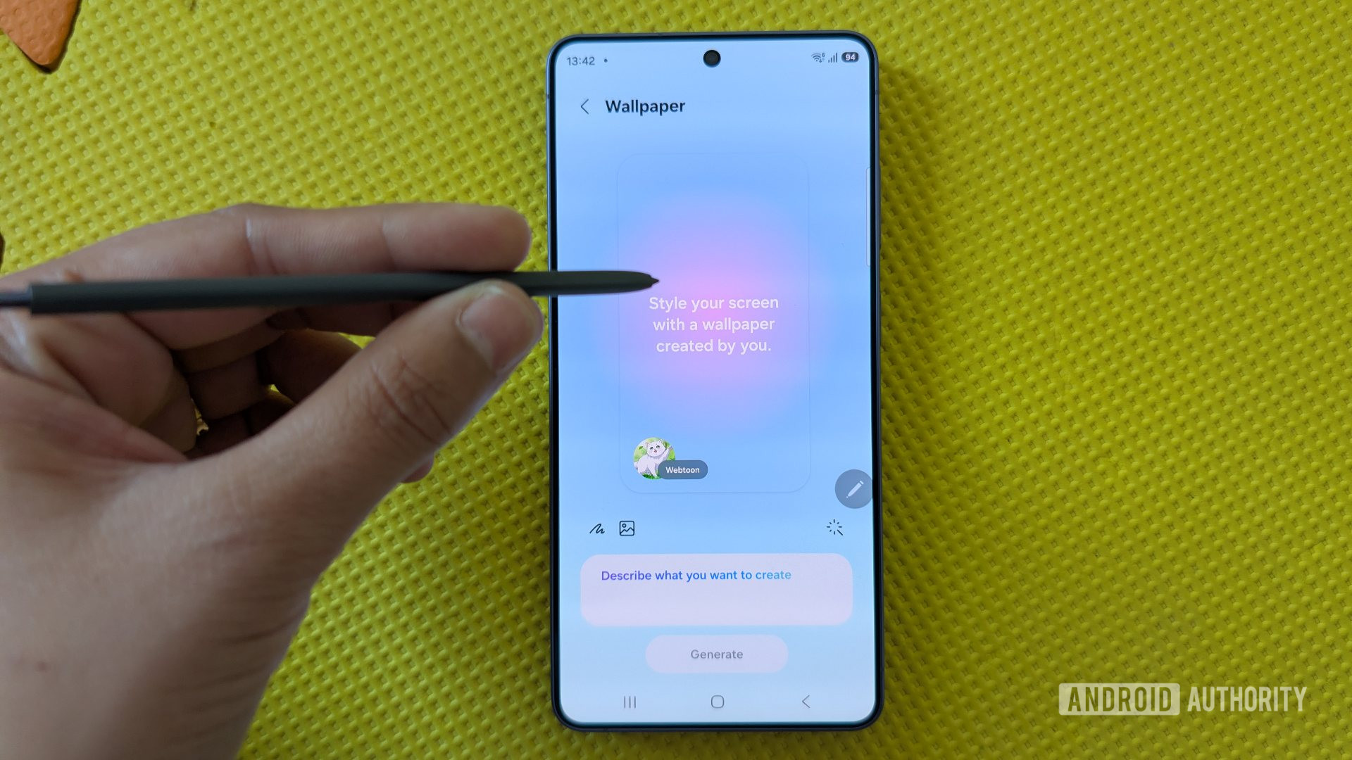 Caneta S Samsung Galaxy S26 Ultra Creative Studio