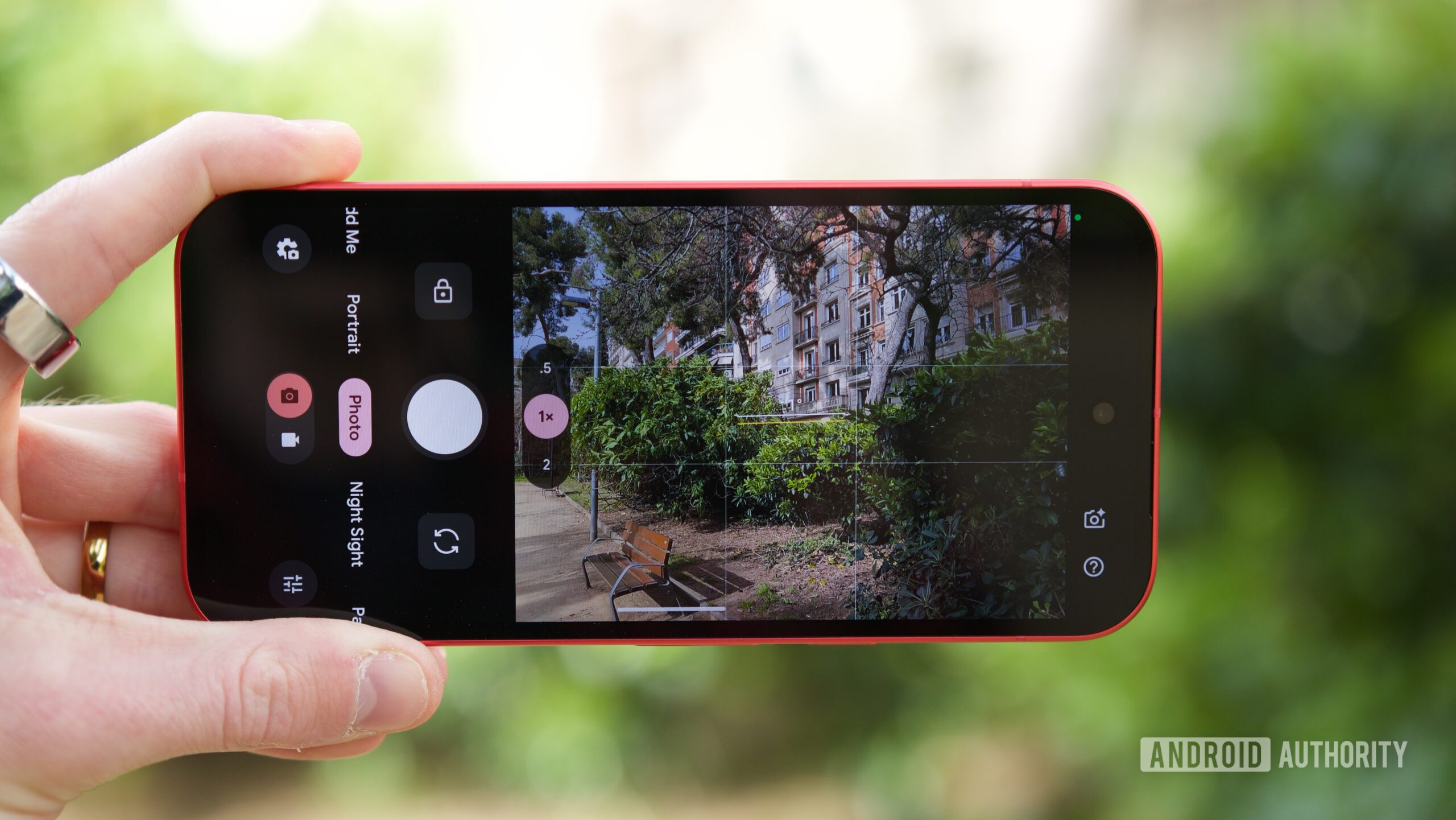 câmera de revisão do google pixel 10a 1 Aplicativo de câmera no Google Pixel 10a.