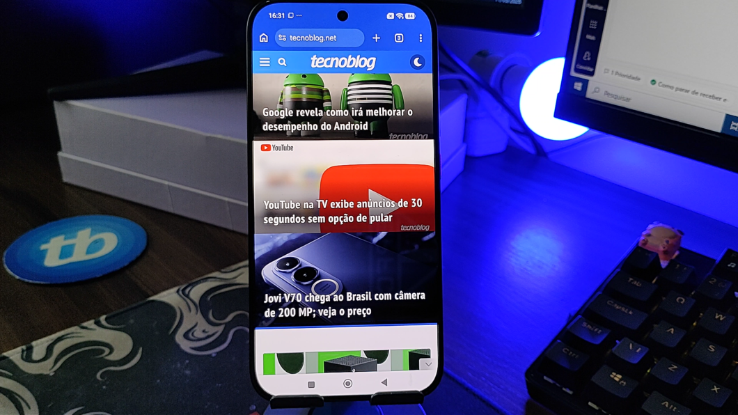 Navega&ccedil;&atilde;o no Poco X8 Pro