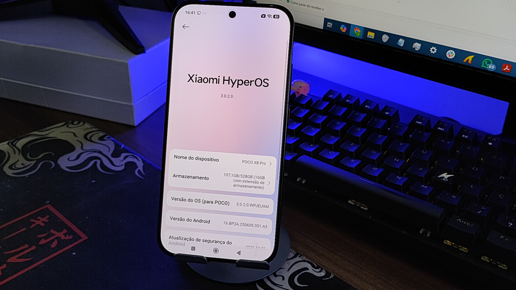 Sistema operacional do Poco X8 Pro