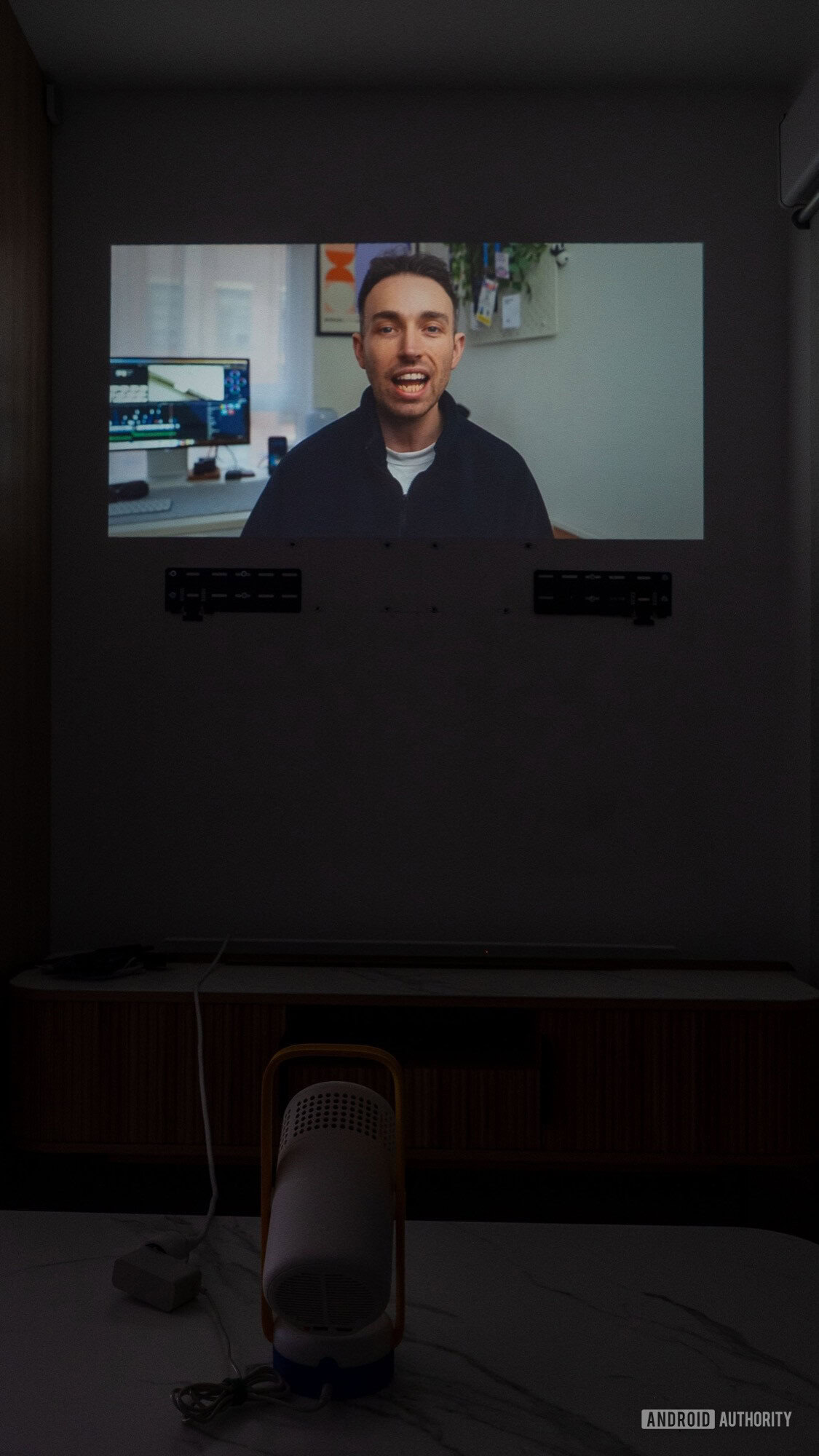 xgimi vibe one tela de projetor vertical 1