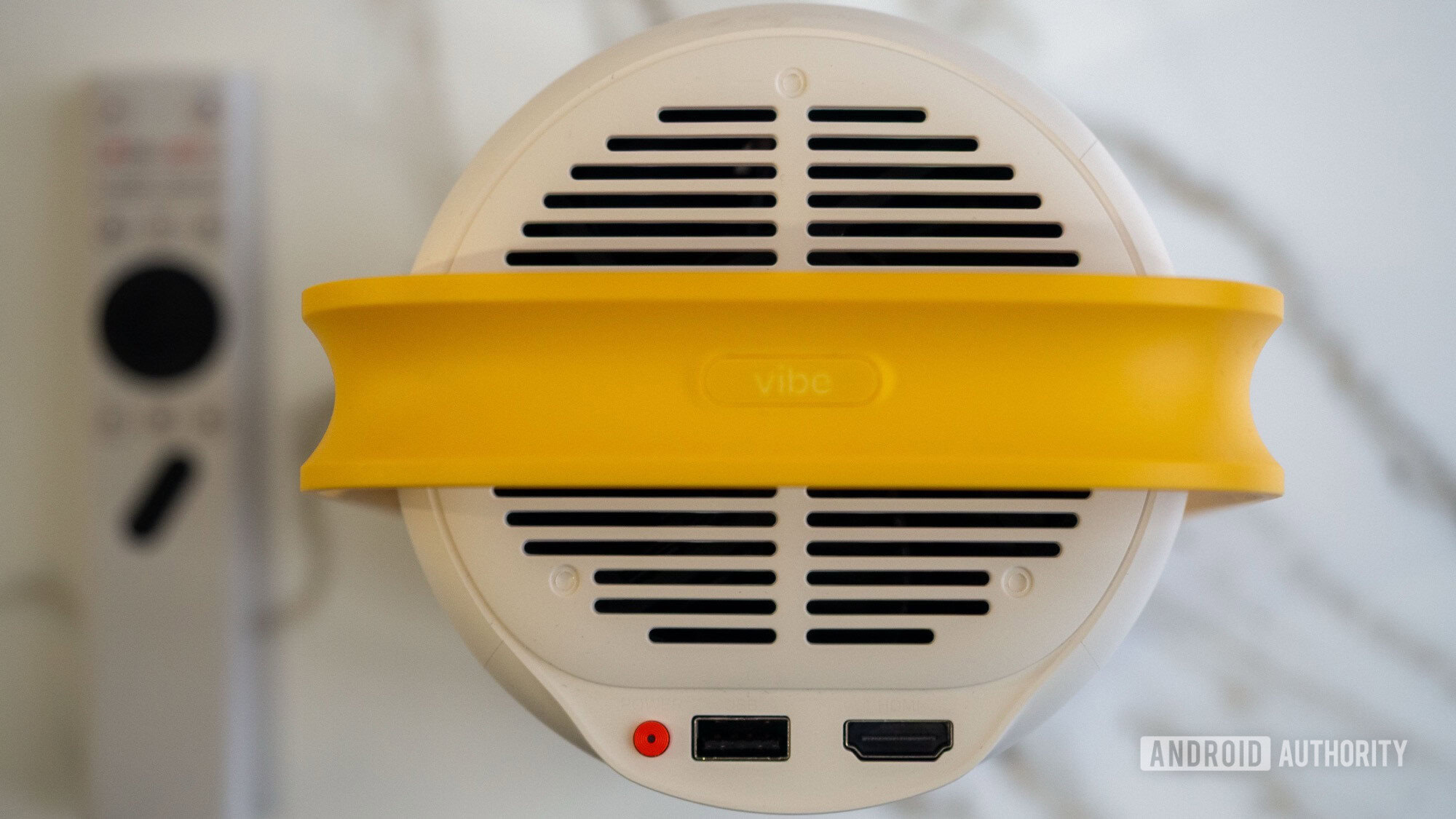 portas superiores do projetor xgimi vibe one