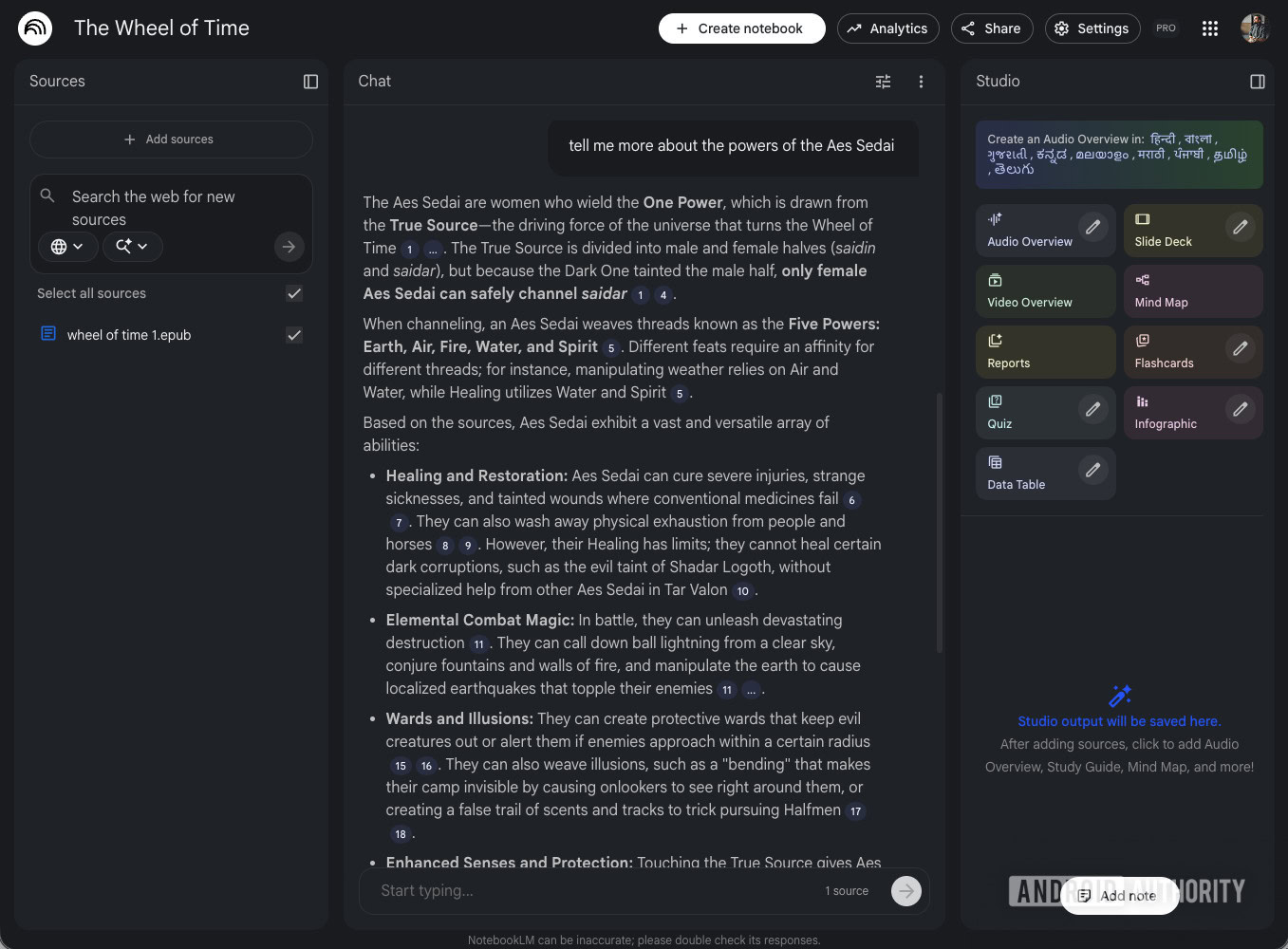 NotebookLM conversando com ePubs NotebookLM conversando com ePubs