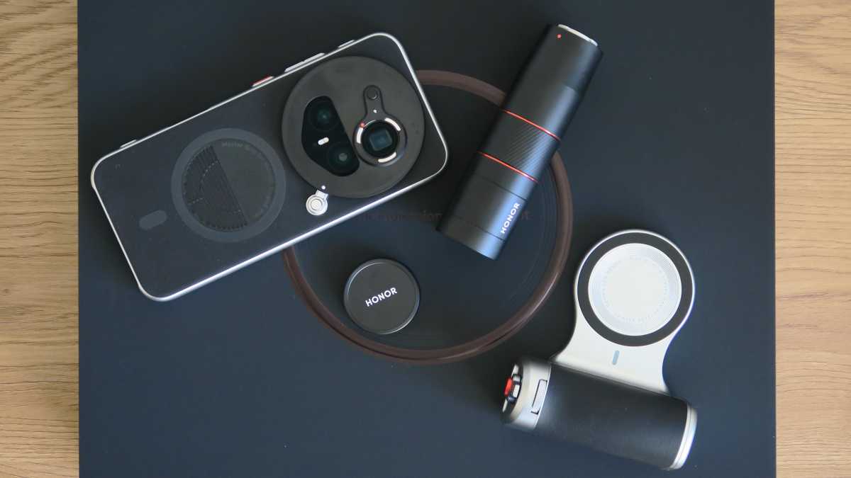 Honor Magic 8 Pro Professional Imaging Kit top down