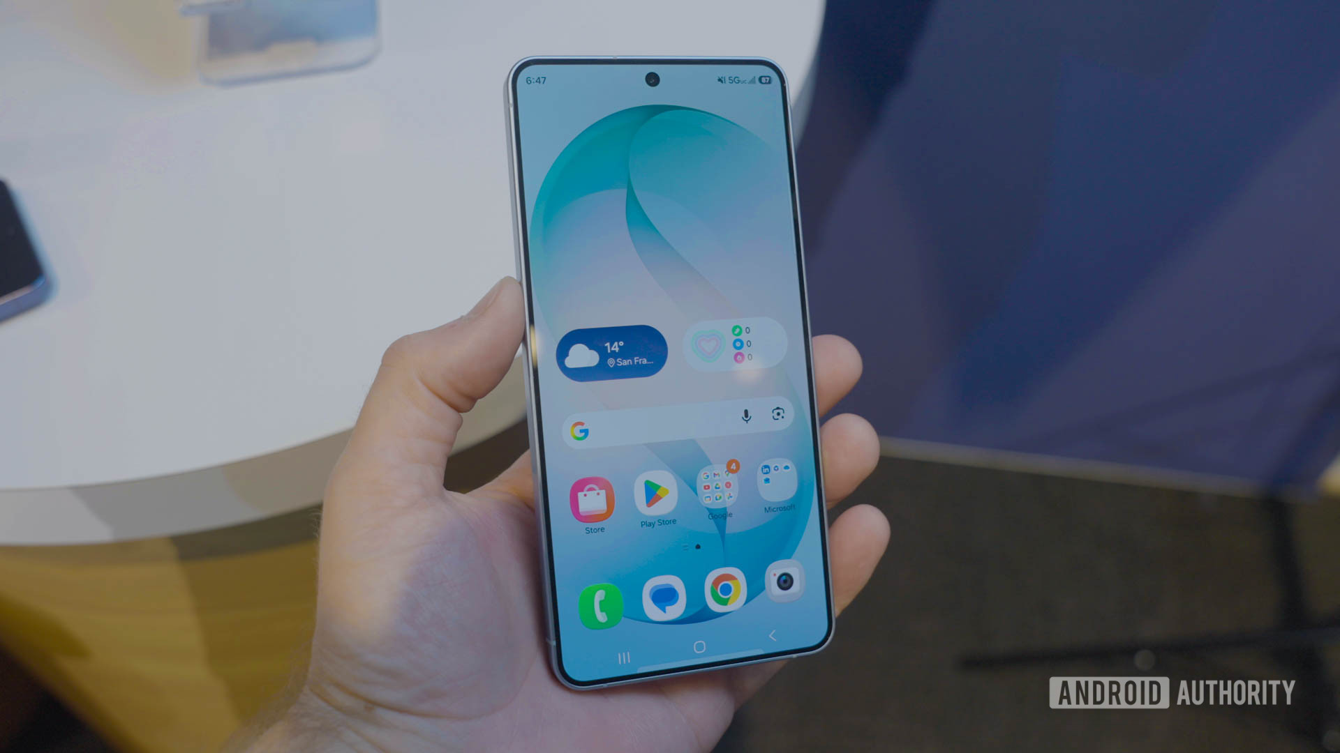 Tela inicial do Samsung Galaxy S26 Plus