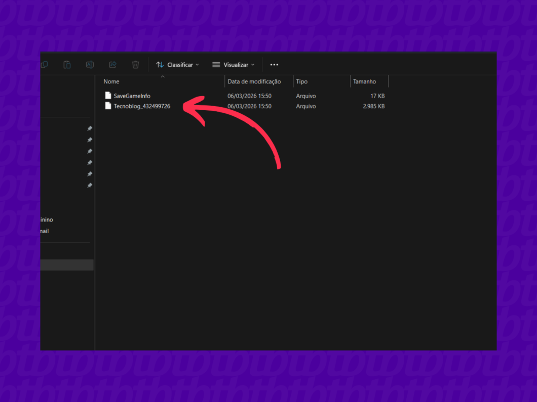 Acesse as pastas do jogo para ativar os c&oacute;digos em Stardew Valley (Imagem: Victor Toledo/Tecnoblog)