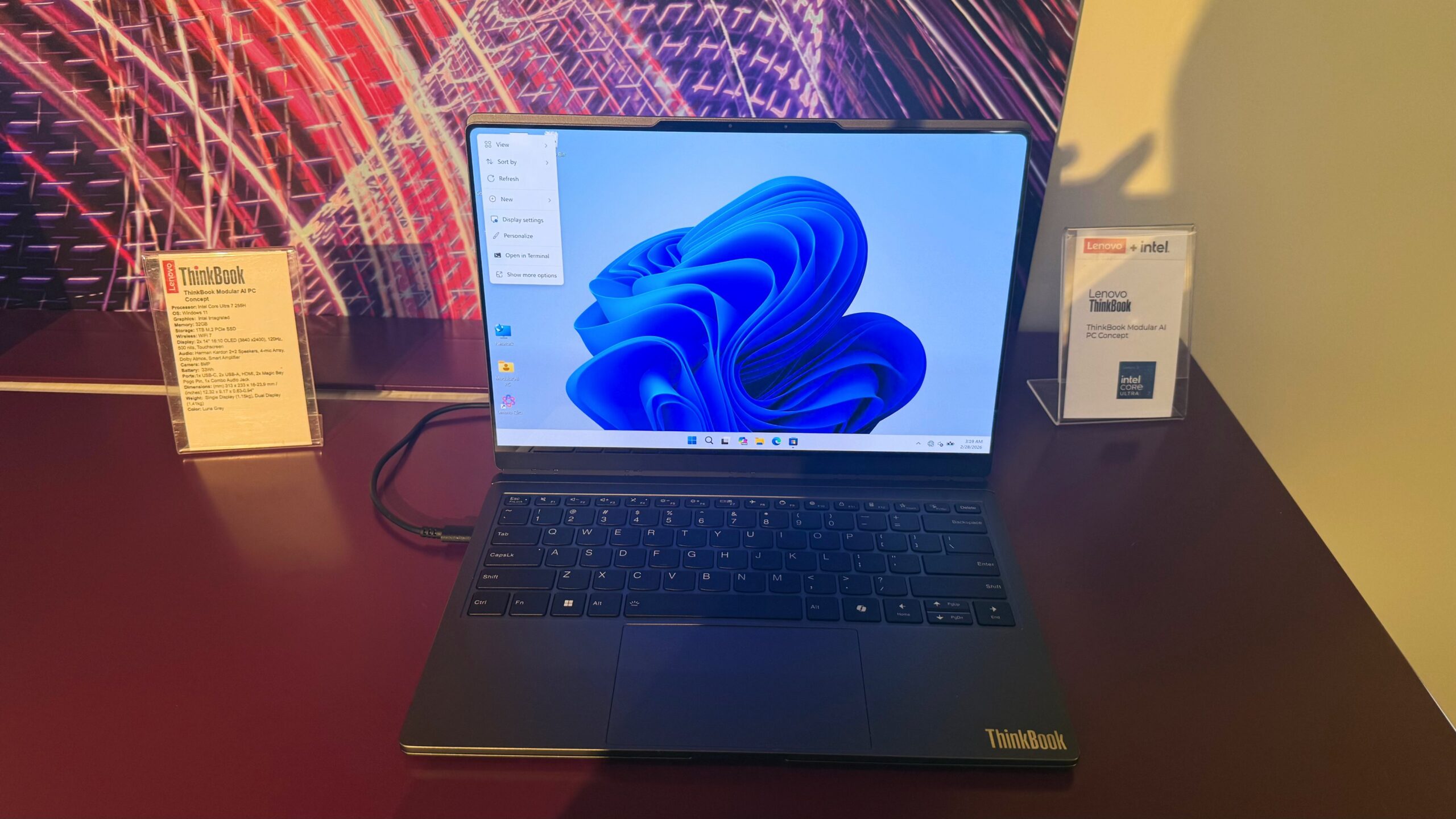 Lenovo ThinkBook Modular AI PC Conceito 2