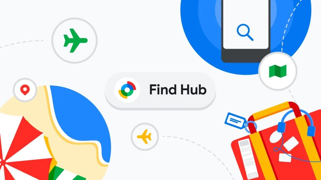 Ilustra&ccedil;&atilde;o do Google Find Hub